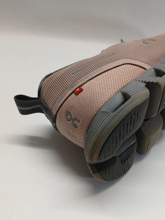 On Running Women's Pink and Gray Athletic Sneaker - Picture 8 of 16